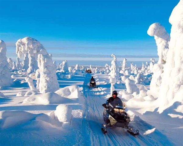 Экстремальный отдых в Финляндии