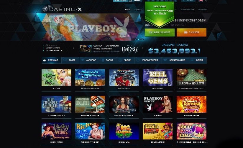 играть в casino-x на деньги