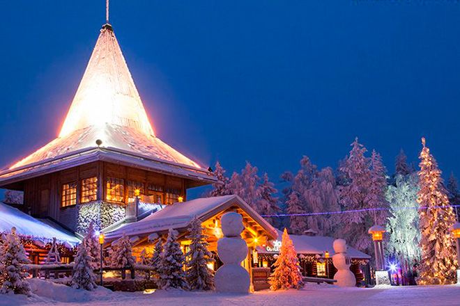 rovaniemi at night big