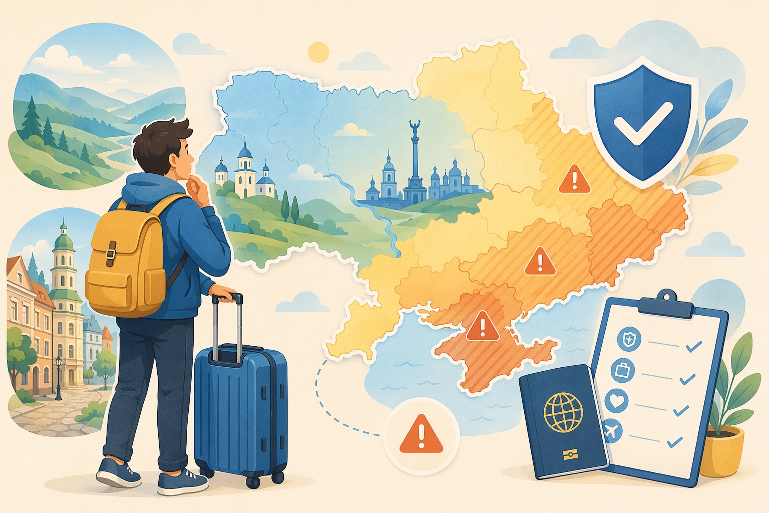 Поездка из Финляндии в Украину: страховка, безопасность и советы туристам
